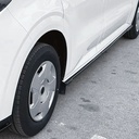 Side Skirt Extension Zwart Ford Transit Custom 2023+
