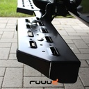 Opstaptrede zwart aan trekhaak met sensor Ford Transit Custom 2023+