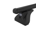Zwart Aluminium Dakdragers Peugeot Partner 2024+