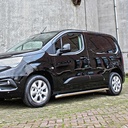 Sidebars RVS zilver Opel Combo 2018-2024