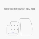 Automat Ford Transit Courier 2014+ Heavy duty voormat