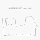 Automat Nissan NV300 2016 - 2022 Heavy duty voormat