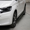 Sidebars Zwart RVS Volkswagen Caddy Cargo 5 2020+