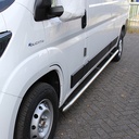 Sidebars RVS zilver Fiat e-Ducato 2022+