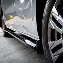 Sidebars Zwart RVS Ford Transit Custom 2023+