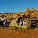 SKYDOME DUBBELE  TENT 2100 X 1400 X 800 MM (LXBXH) 