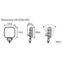 OSRAM LEDriving® REVERSING VX120S-WD