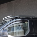 Lampenhalterung für das Dach vorne Schwarz Ford Transit Custom 2023+