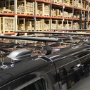 Aluminium Dachträger HD Schwarz  Ford Transit Custom Hybride 2024