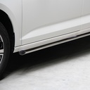 Schwellerrohre Edelstahl Silber Volkswagen Caddy 2004 - 2020