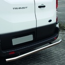 Heckschutzrohr Edelstahl Matt gebürstet Ford Transit 2T 2014+