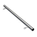 Side bars stainless steel silver straight Renault Trafic 2022+