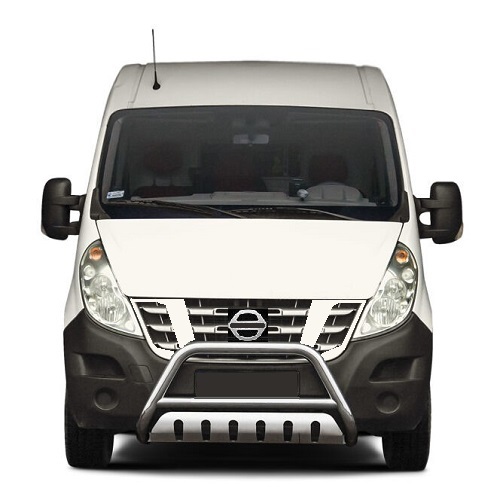 [73ST21-NV4] Push bar ST Nissan NV400 2010 - 2022