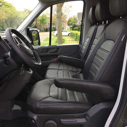 Sitzbezug 3-Sitzer mit ErgoComfort Fahrersitz für VW Crafter 2017–.