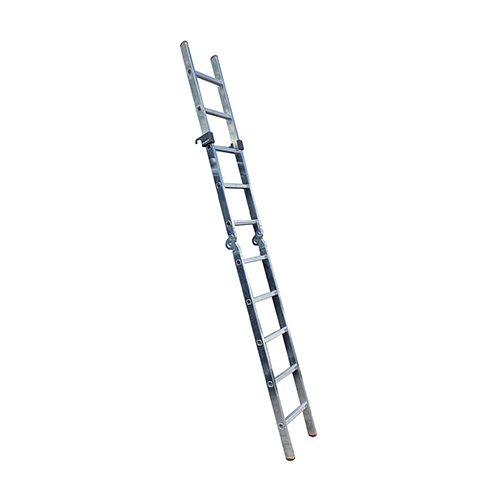 [TRR-UNI] Foldable multi climb ladder aluminium 2-piece