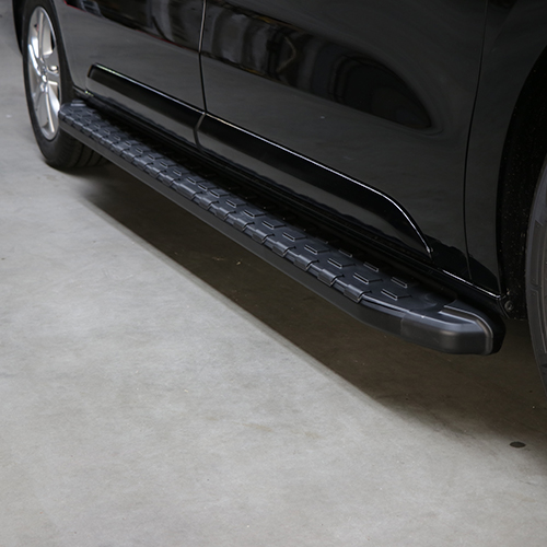 [163NS] Side steps NS Aluminium Zwart L2 Renault Trafic E-Tech 2024+