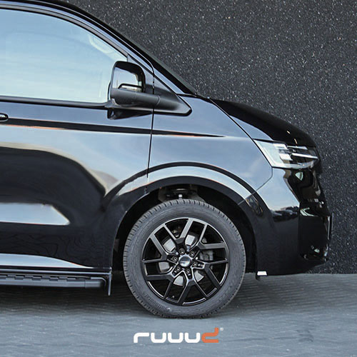 Rim and tire set RUUUD Bastogne 19 inch Volkswagen T7 e-Transporter 2024+